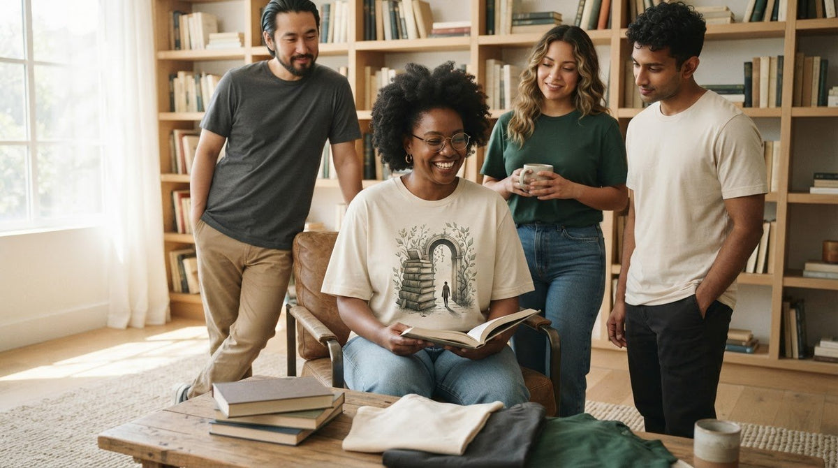 Literary T-Shirts and Book-Inspired Apparel for Readers