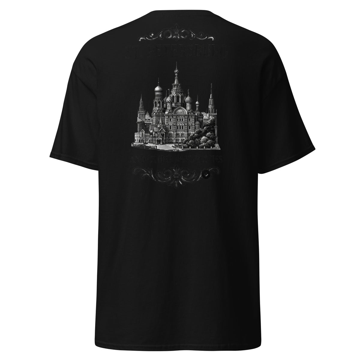 Gogol St. Petersburg classic unisex t-shirt — Earthwear Studio, view 3