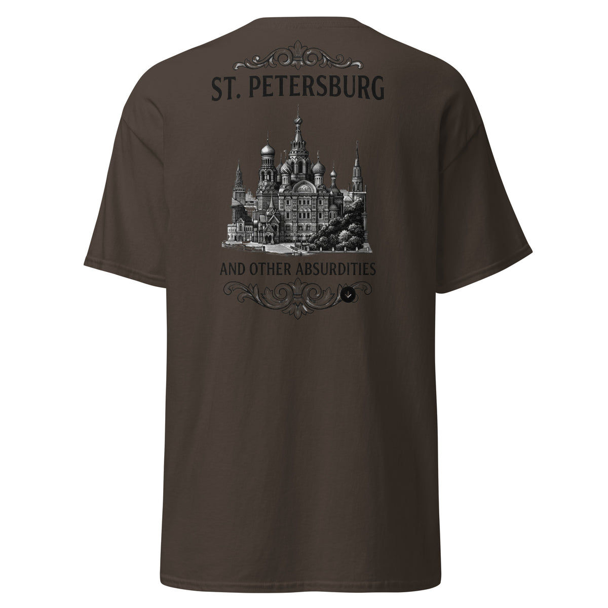 Gogol St. Petersburg classic unisex t-shirt — Earthwear Studio, view 6