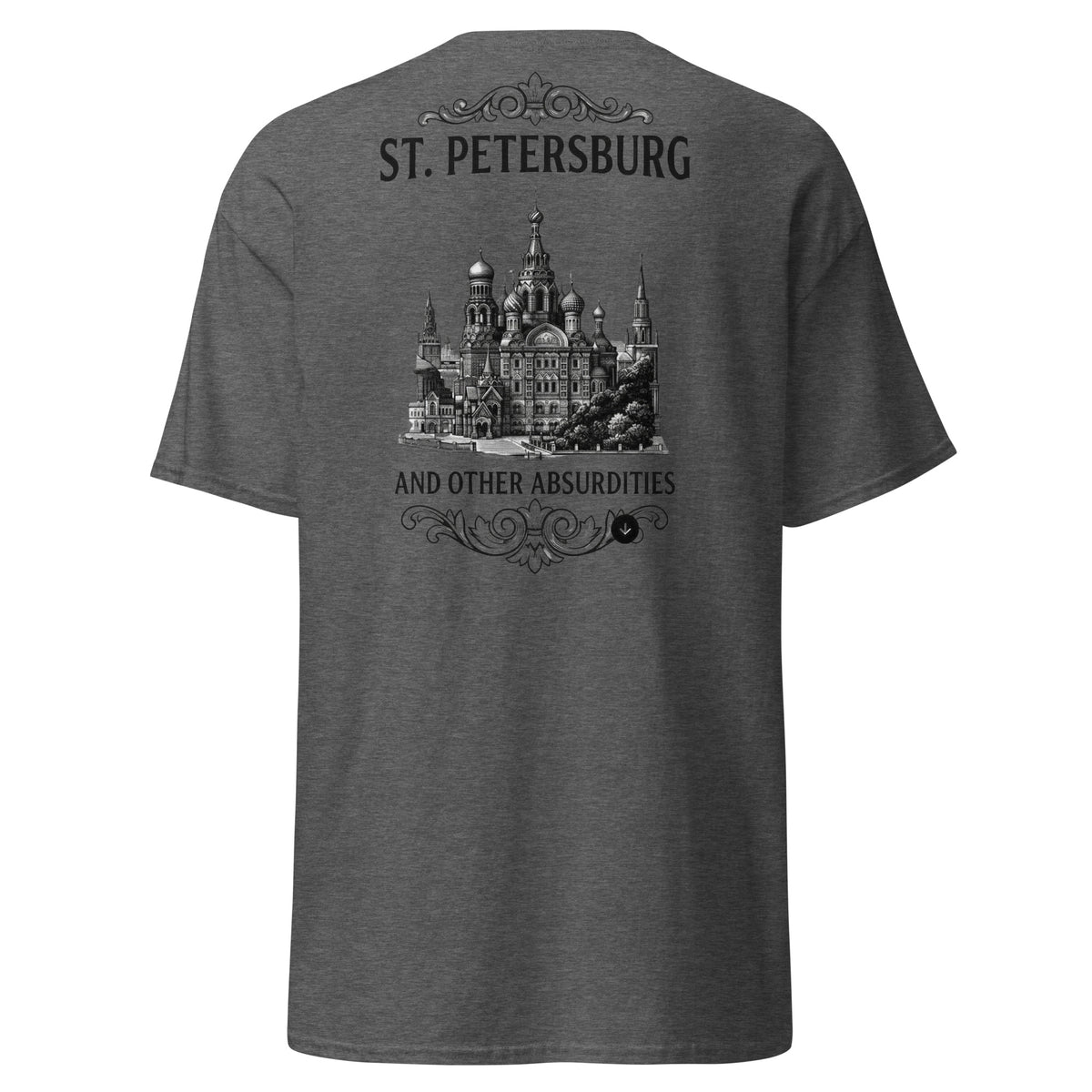 Gogol St. Petersburg classic unisex t-shirt — Earthwear Studio, view 7