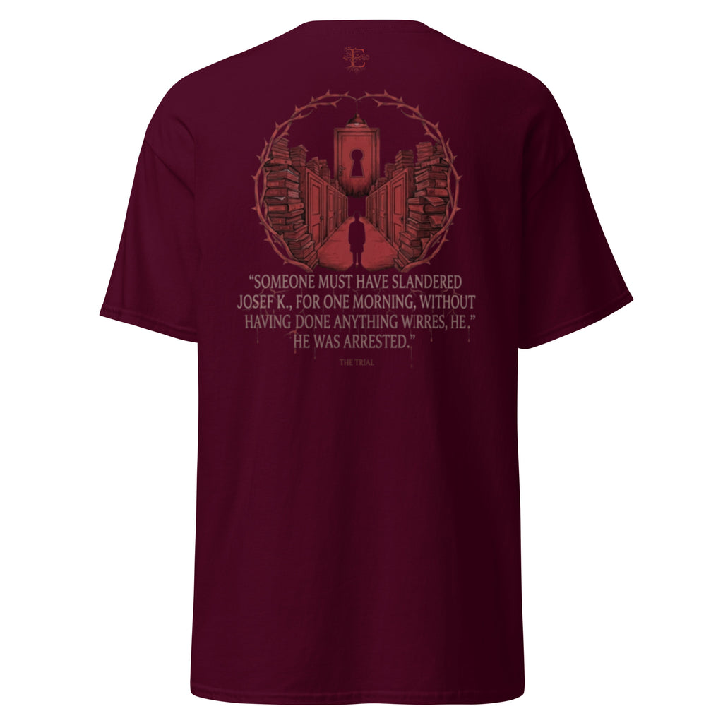 Kafka The Trial classic t-shirt — Earthwear Studio, view 2