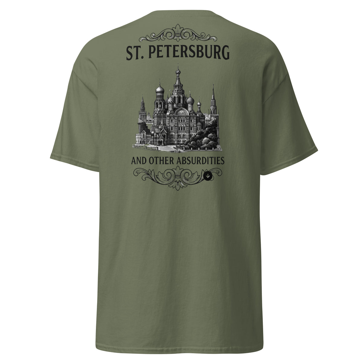 Gogol St. Petersburg classic unisex t-shirt — Earthwear Studio, view 8