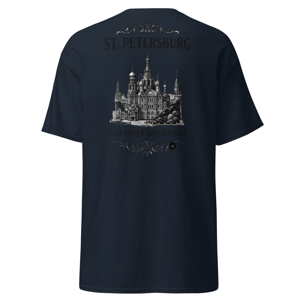 Gogol St. Petersburg classic unisex t-shirt — Earthwear Studio, view 4
