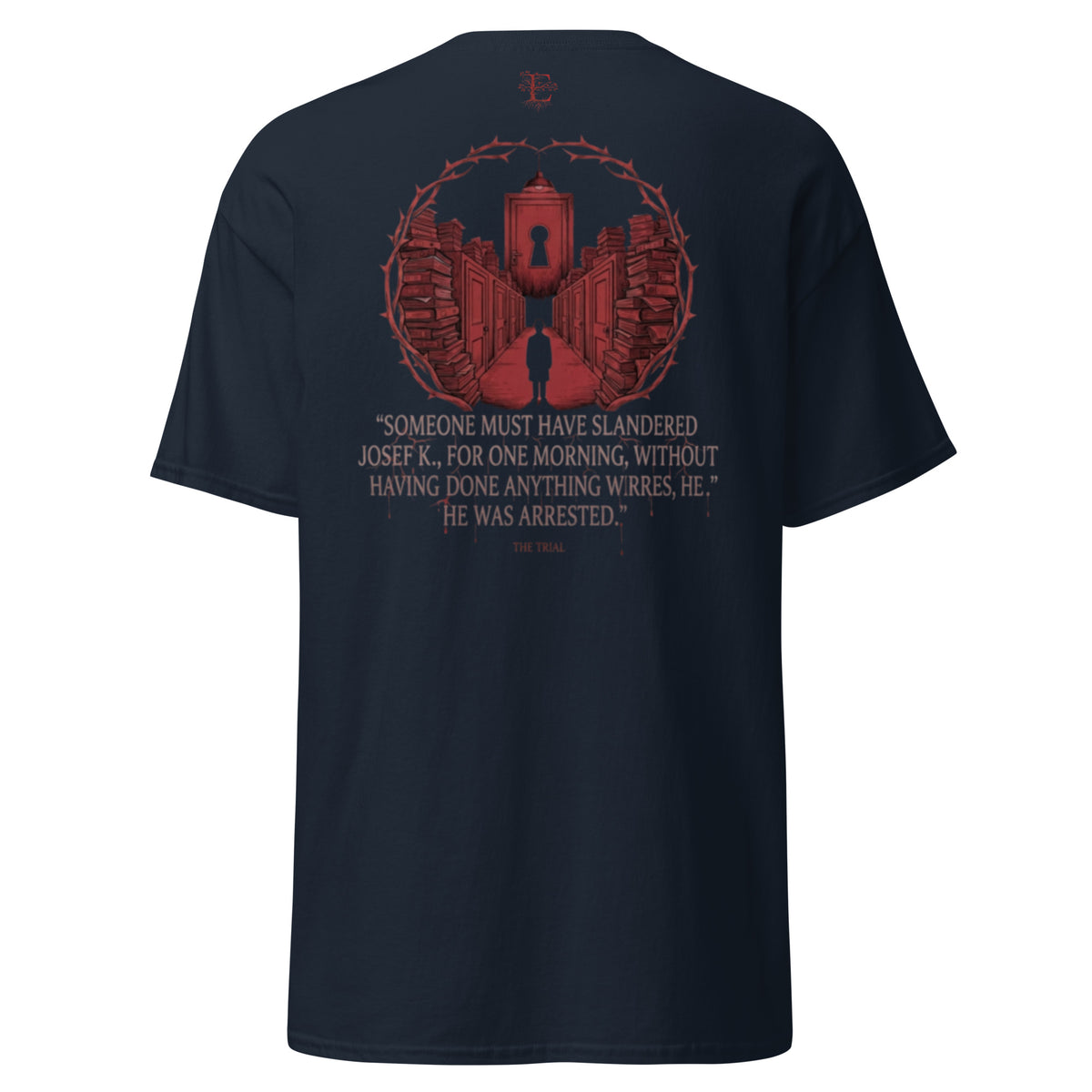 Kafka The Trial classic t-shirt — Earthwear Studio, view 4