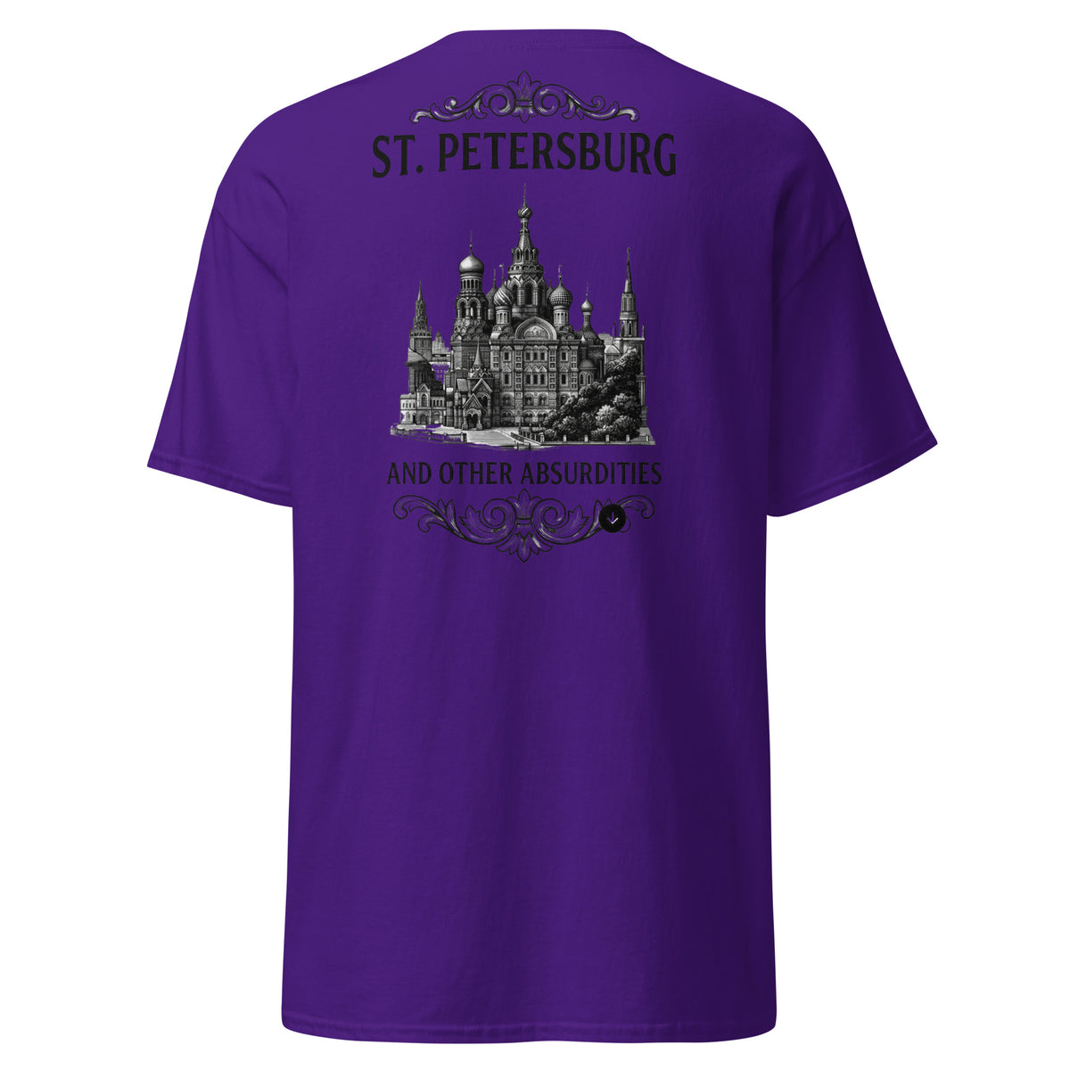Gogol St. Petersburg classic unisex t-shirt — Earthwear Studio, view 5