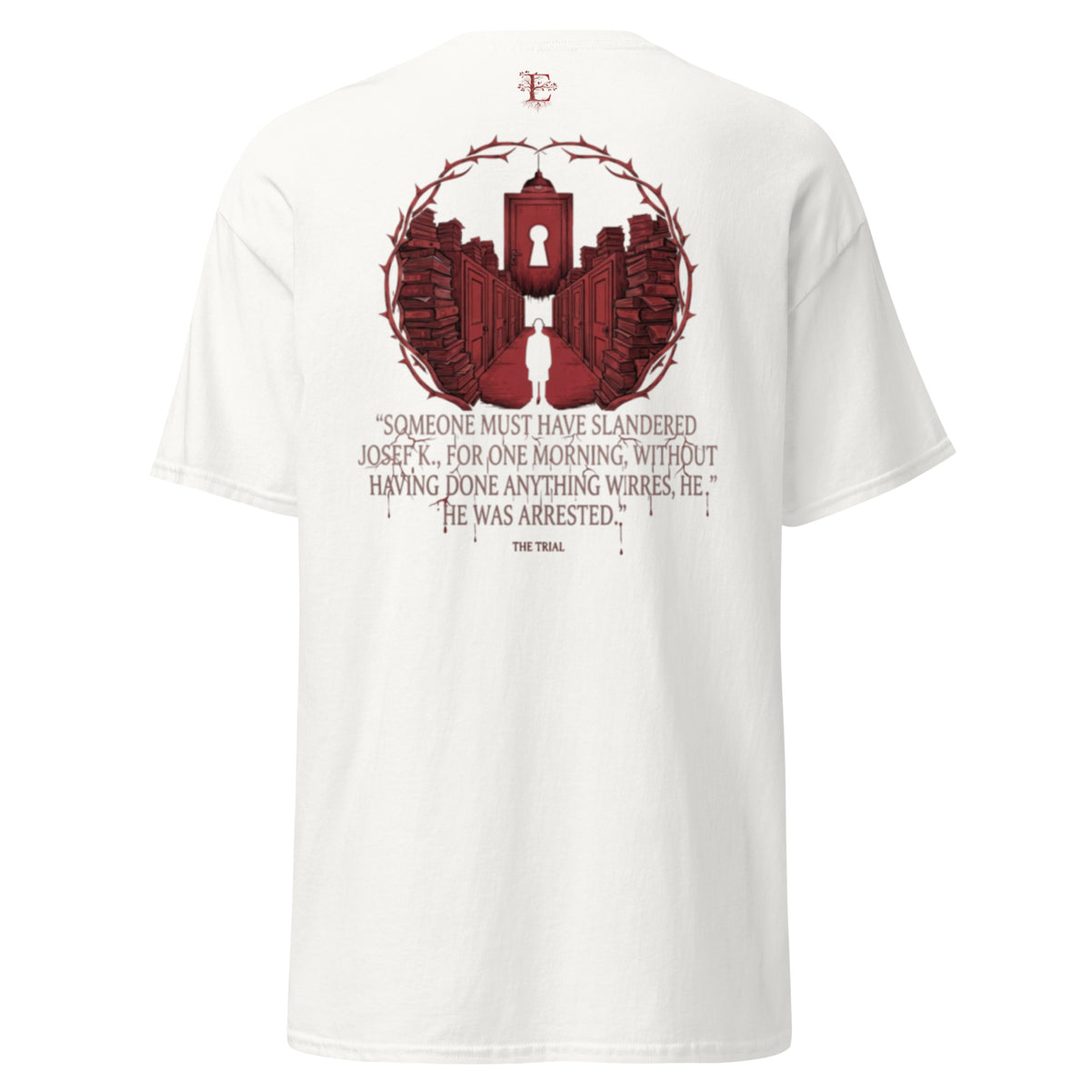 Kafka The Trial classic t-shirt — Earthwear Studio, view 1