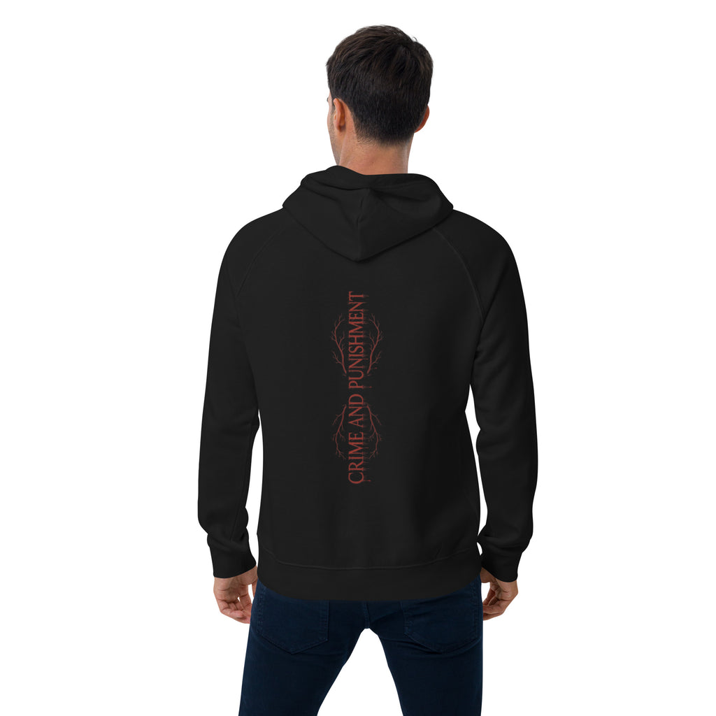 Dostoevsky Crime and Punishment eco hoodie — Earthwear Studio, view 5