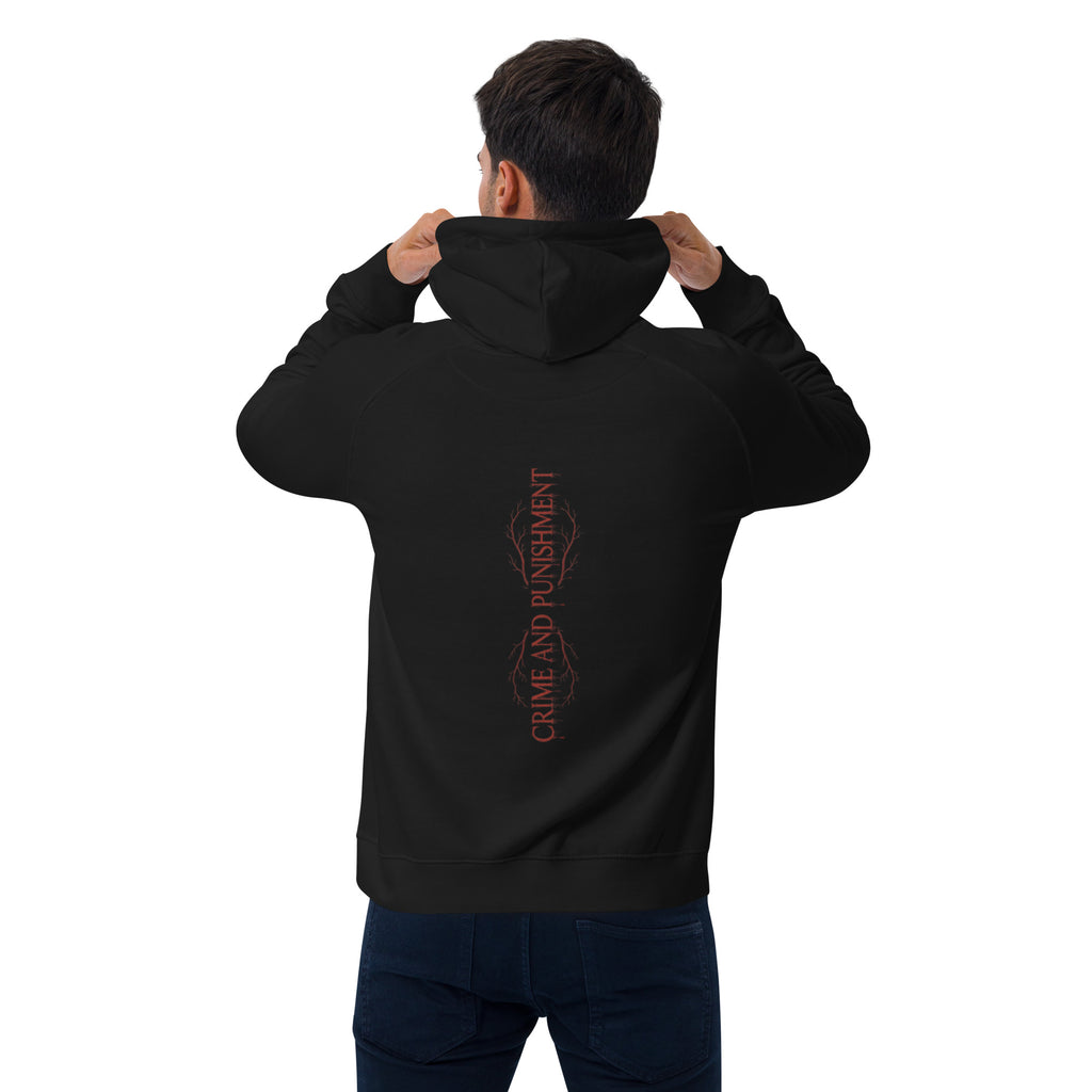 Dostoevsky Crime and Punishment eco hoodie — Earthwear Studio, view 4