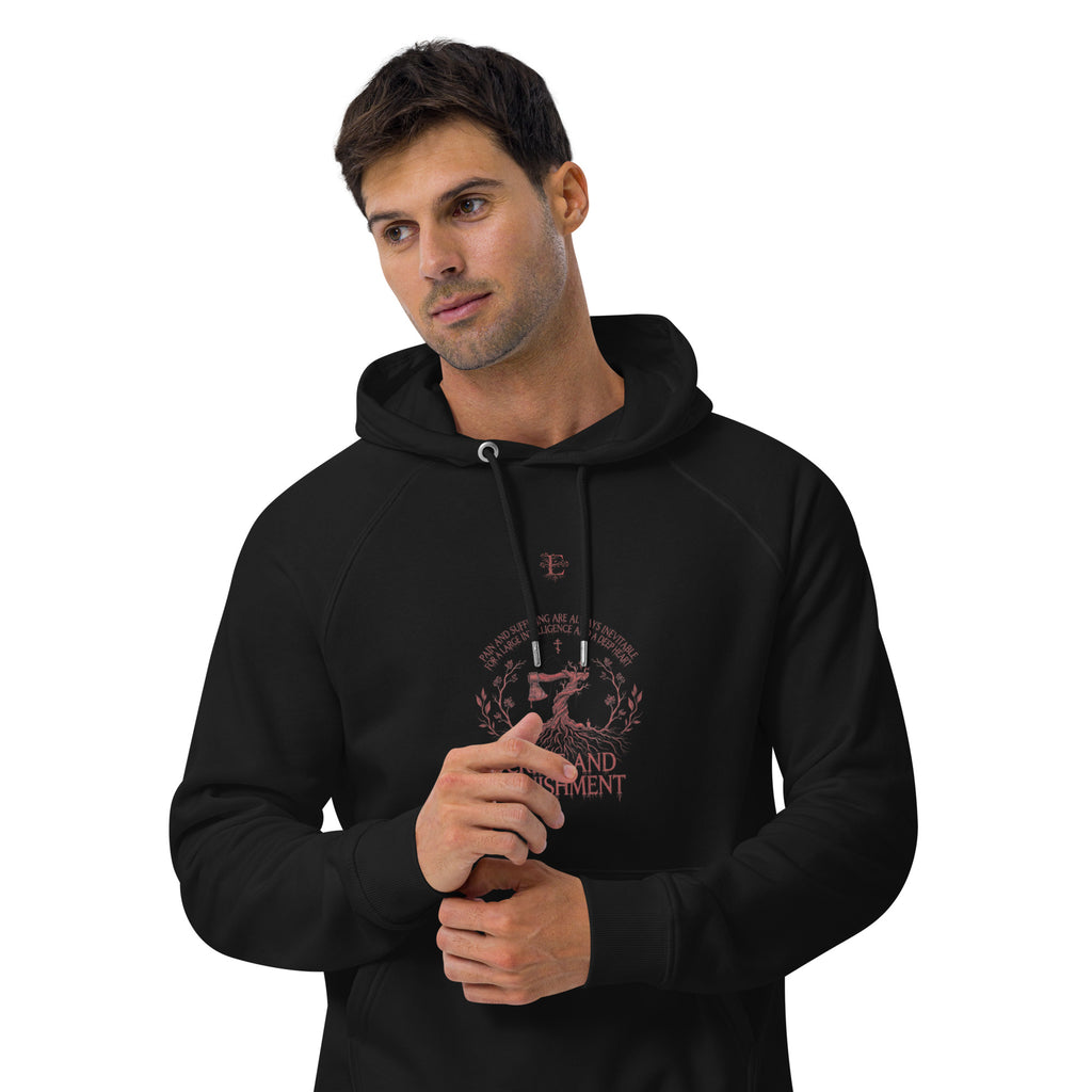 Dostoevsky Crime and Punishment eco hoodie — Earthwear Studio, view 3