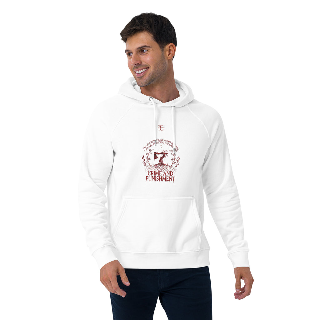 Dostoevsky Crime and Punishment eco hoodie — Earthwear Studio, view 11
