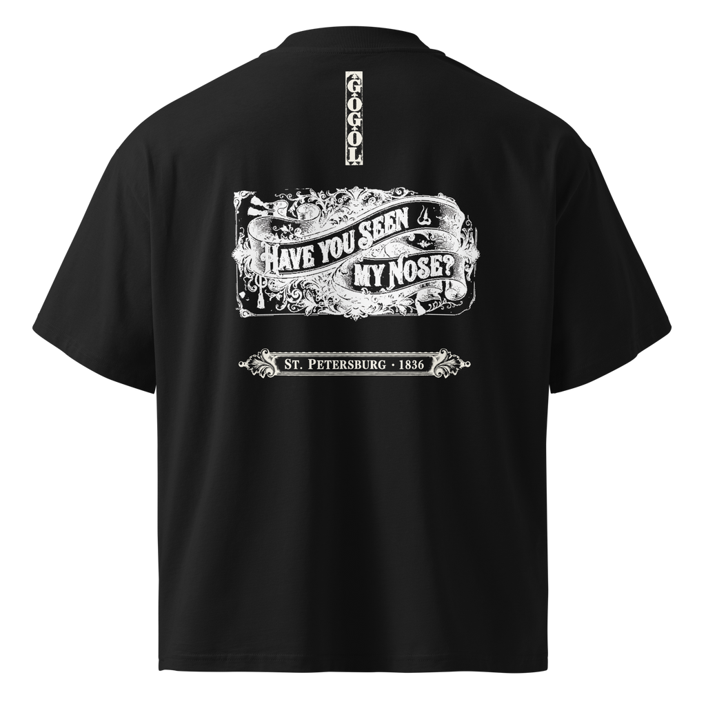 Gogol Have You Seen My Nose oversized organic t-shirt — Earthwear Studio, view 6
