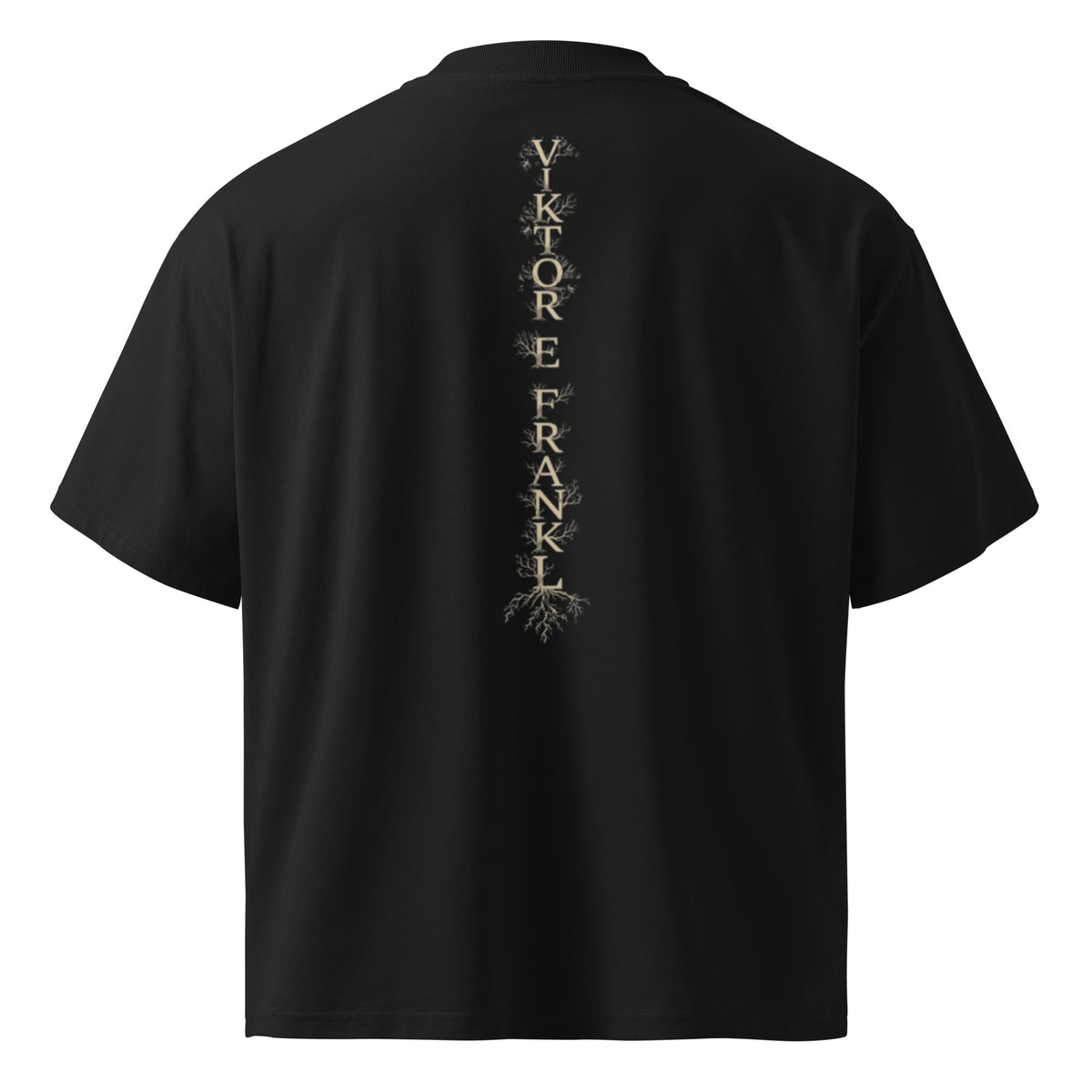 Viktor Frankl Man's Search for Meaning oversized organic t-shirt — Earthwear Studio, view 5