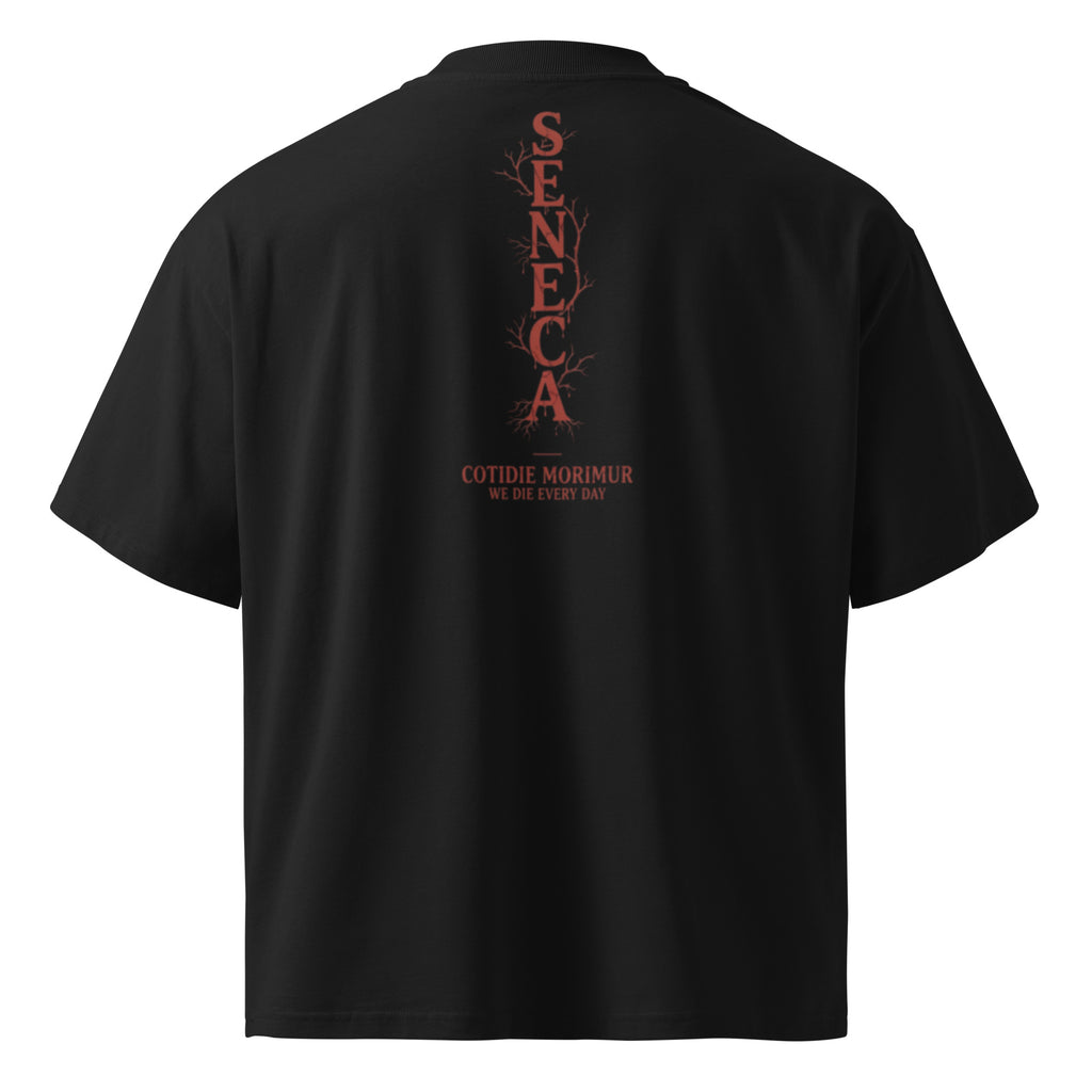 Seneca Memento Mori oversized t-shirt — Earthwear Studio, view 7