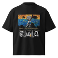 Albert Camus The Myth of Sisyphus oversized black t-shirt, front print