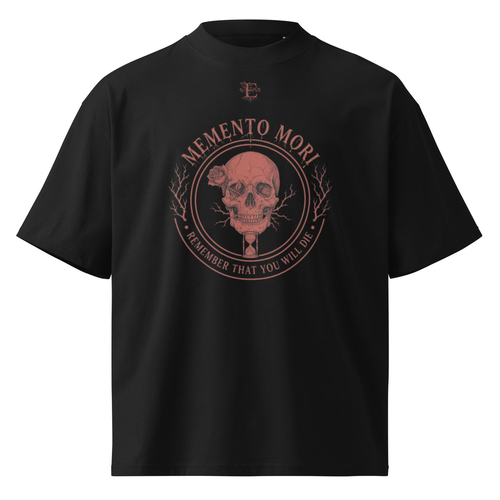 Seneca Memento Mori oversized t-shirt — Earthwear Studio, view 3