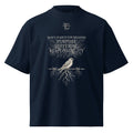 Viktor Frankl Man's Search for Meaning oversized organic t-shirt — Earthwear Studio, view 1