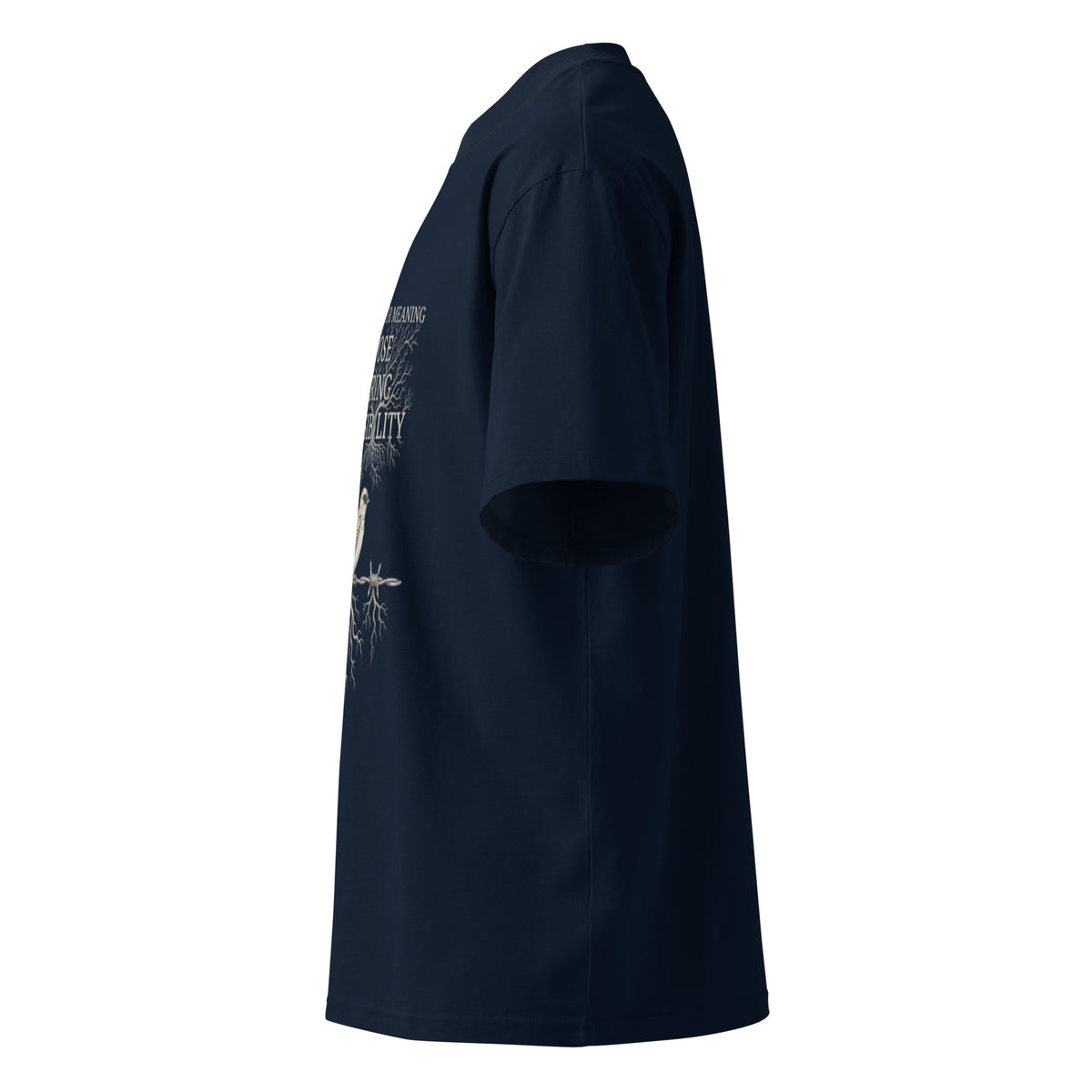 Viktor Frankl Man's Search for Meaning oversized organic t-shirt — Earthwear Studio, view 8