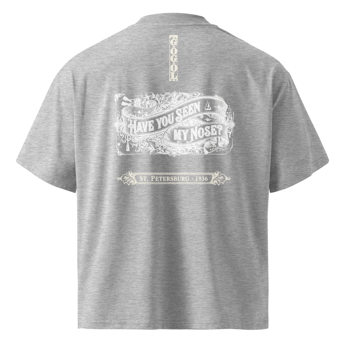 Gogol Have You Seen My Nose oversized organic t-shirt — Earthwear Studio, view 7