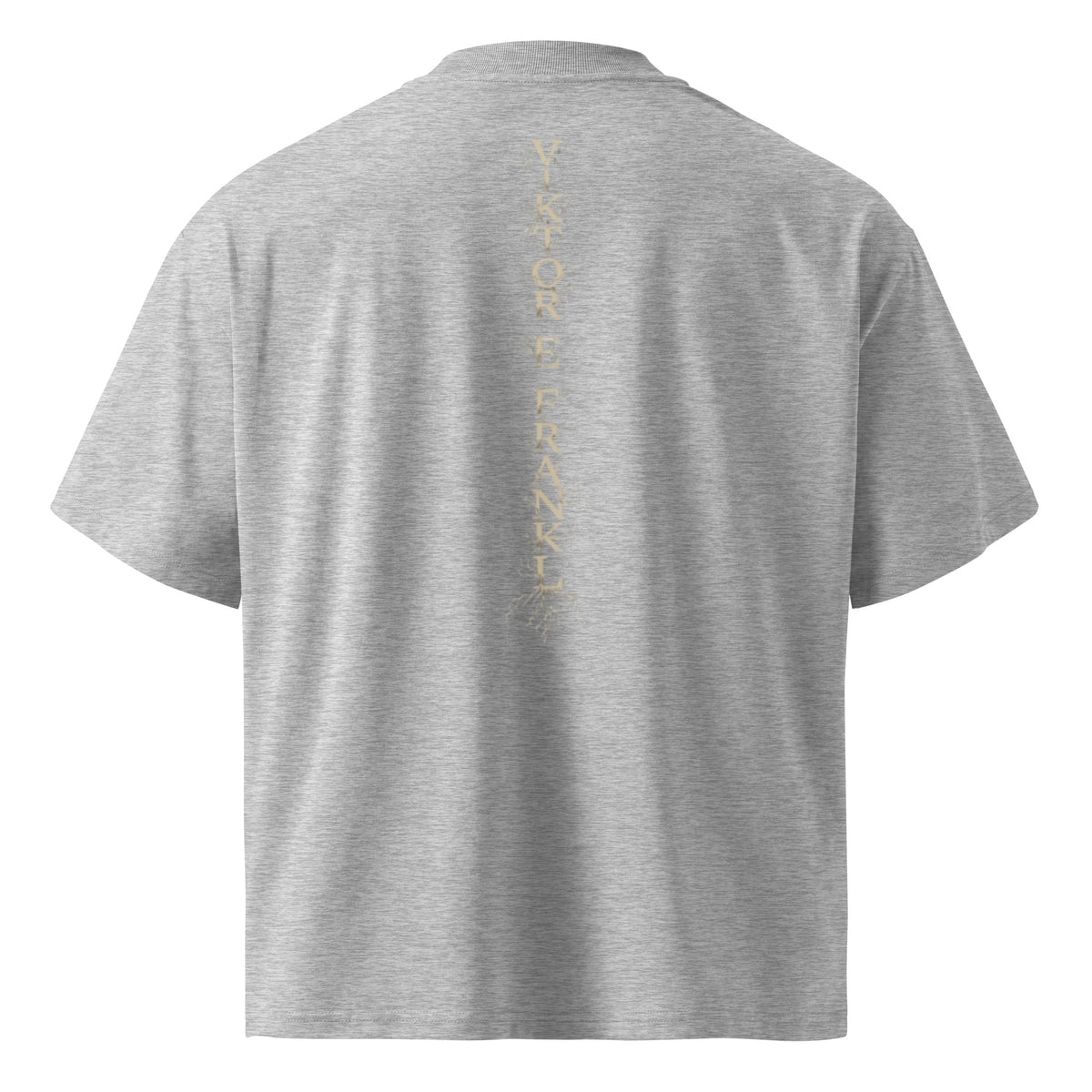 Viktor Frankl Man's Search for Meaning oversized organic t-shirt — Earthwear Studio, view 6