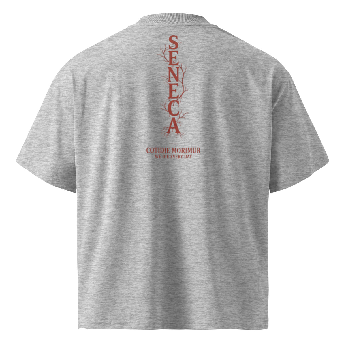 Seneca Memento Mori oversized t-shirt — Earthwear Studio, view 8