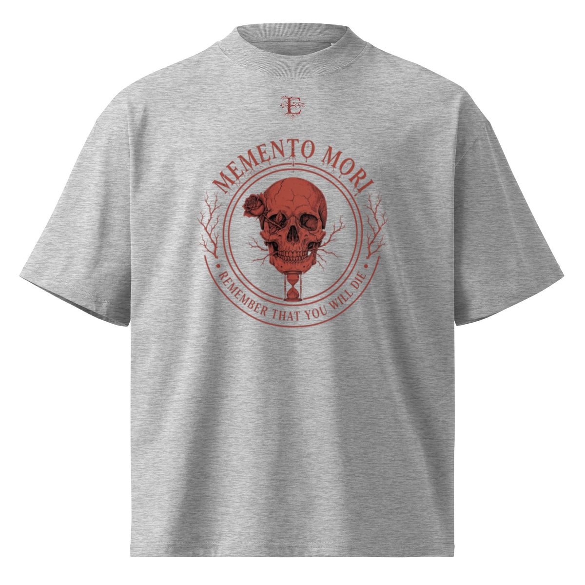 Seneca Memento Mori oversized t-shirt — Earthwear Studio, view 4