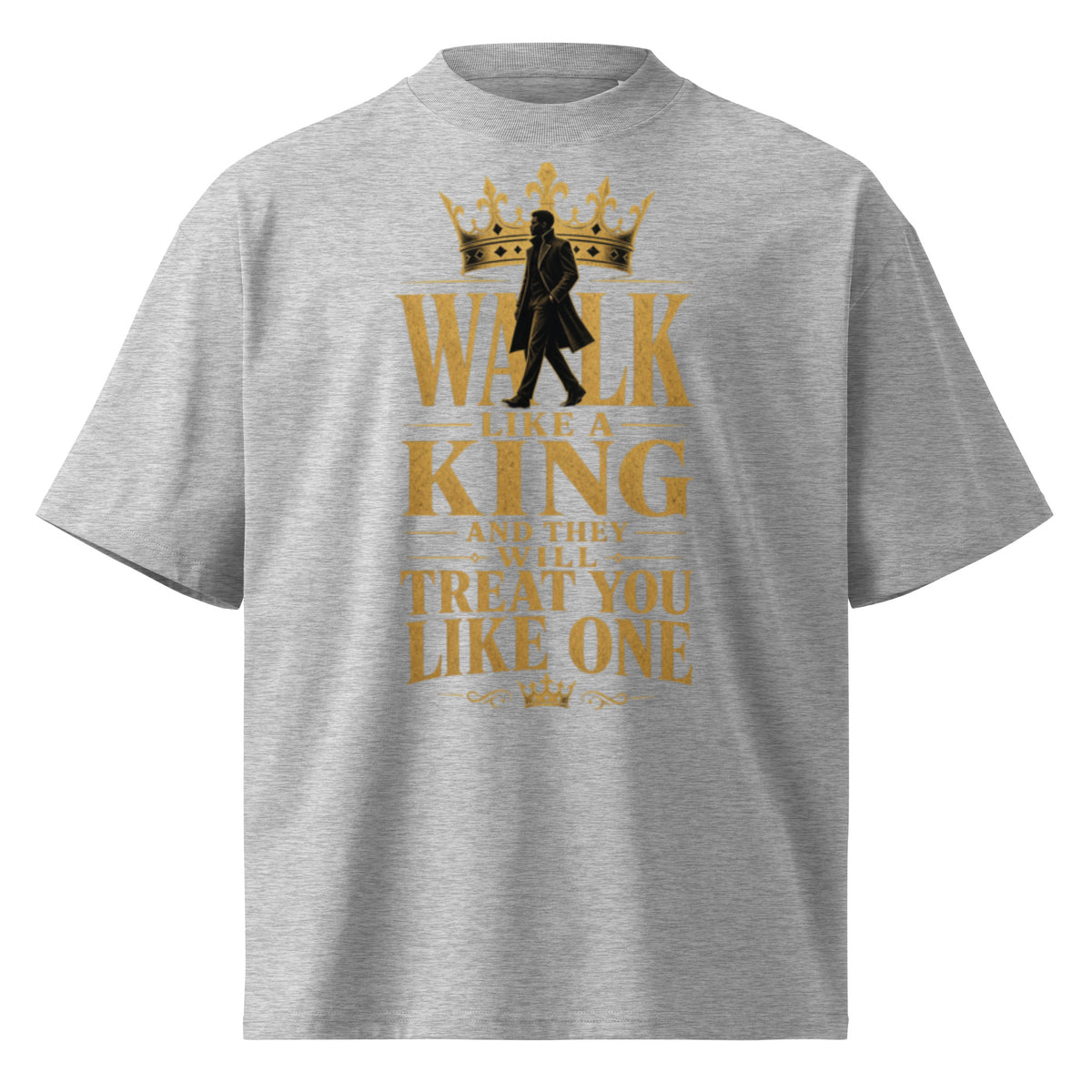 Machiavelli Walk Like a King oversized t-shirt — Earthwear Studio, view 2
