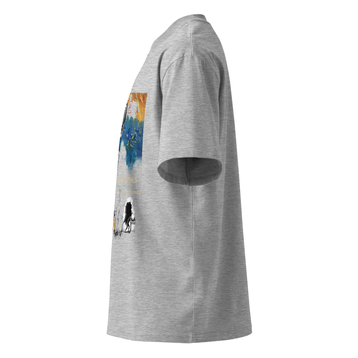 Albert Camus Myth of Sisyphus oversized t-shirt — Earthwear Studio, view 6