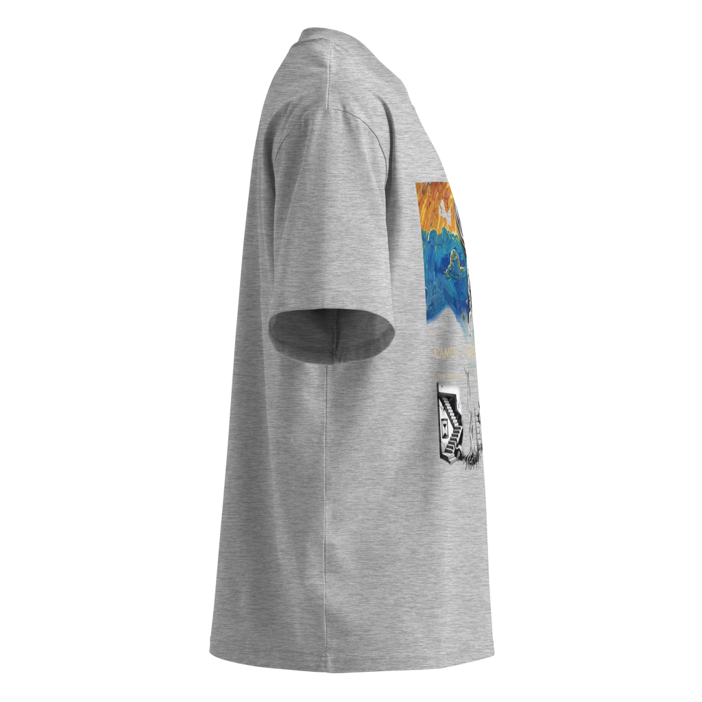 Albert Camus Myth of Sisyphus oversized t-shirt — Earthwear Studio, view 8