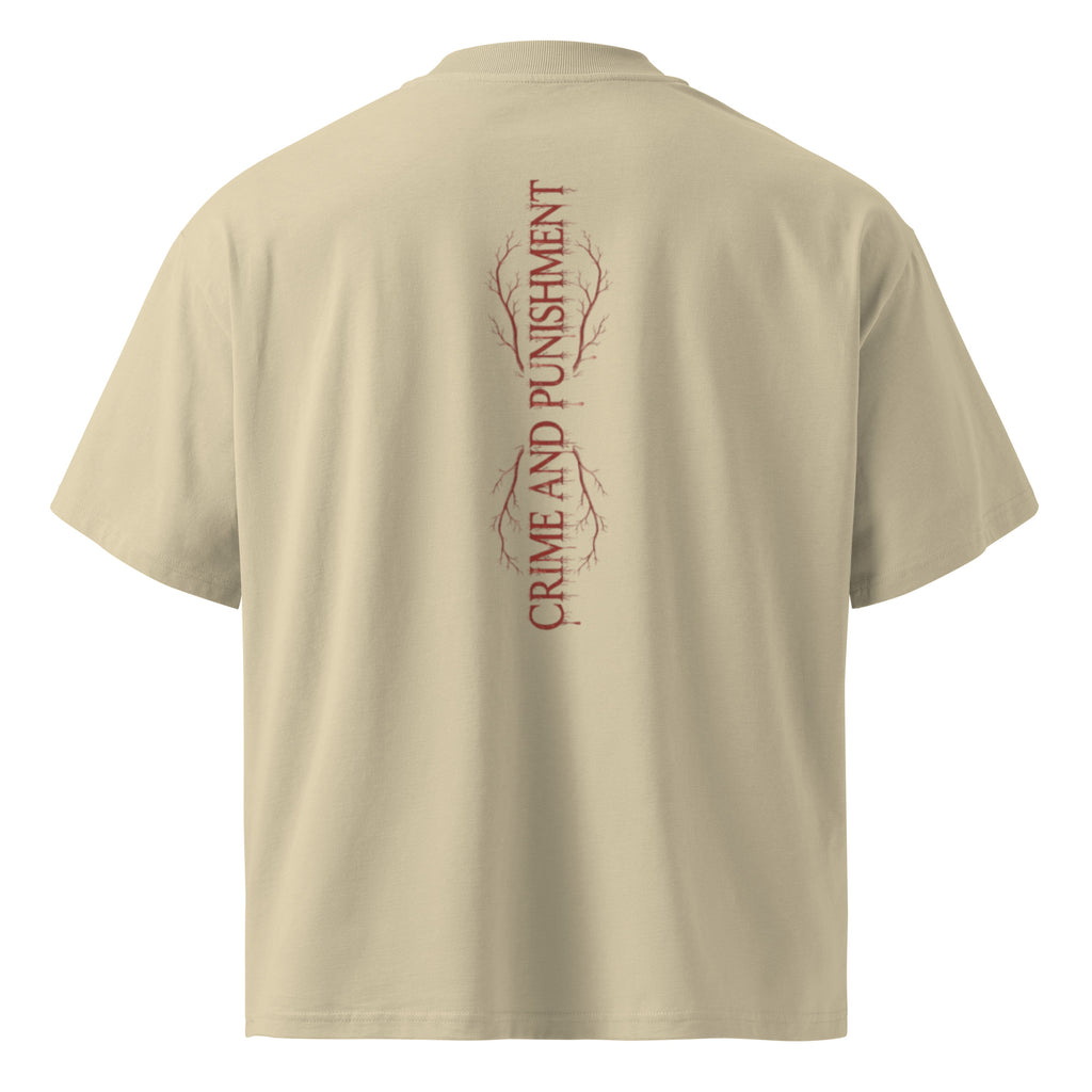 Dostoevsky Crime and Punishment oversized t-shirt — Earthwear Studio, view 9