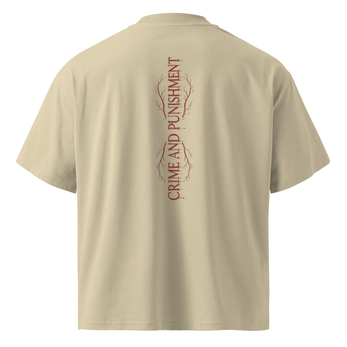 Dostoevsky Crime and Punishment oversized t-shirt — Earthwear Studio, view 9