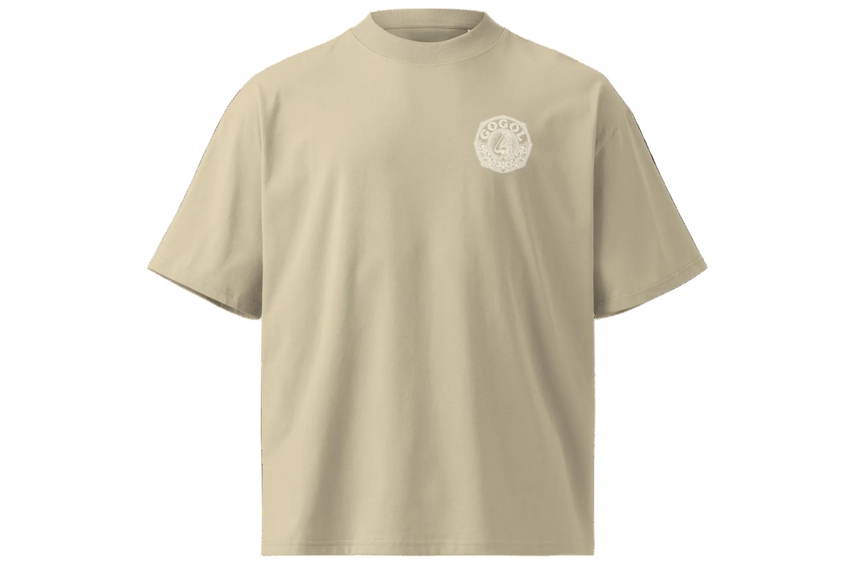 Gogol Have You Seen My Nose oversized organic t-shirt — Earthwear Studio, view 4