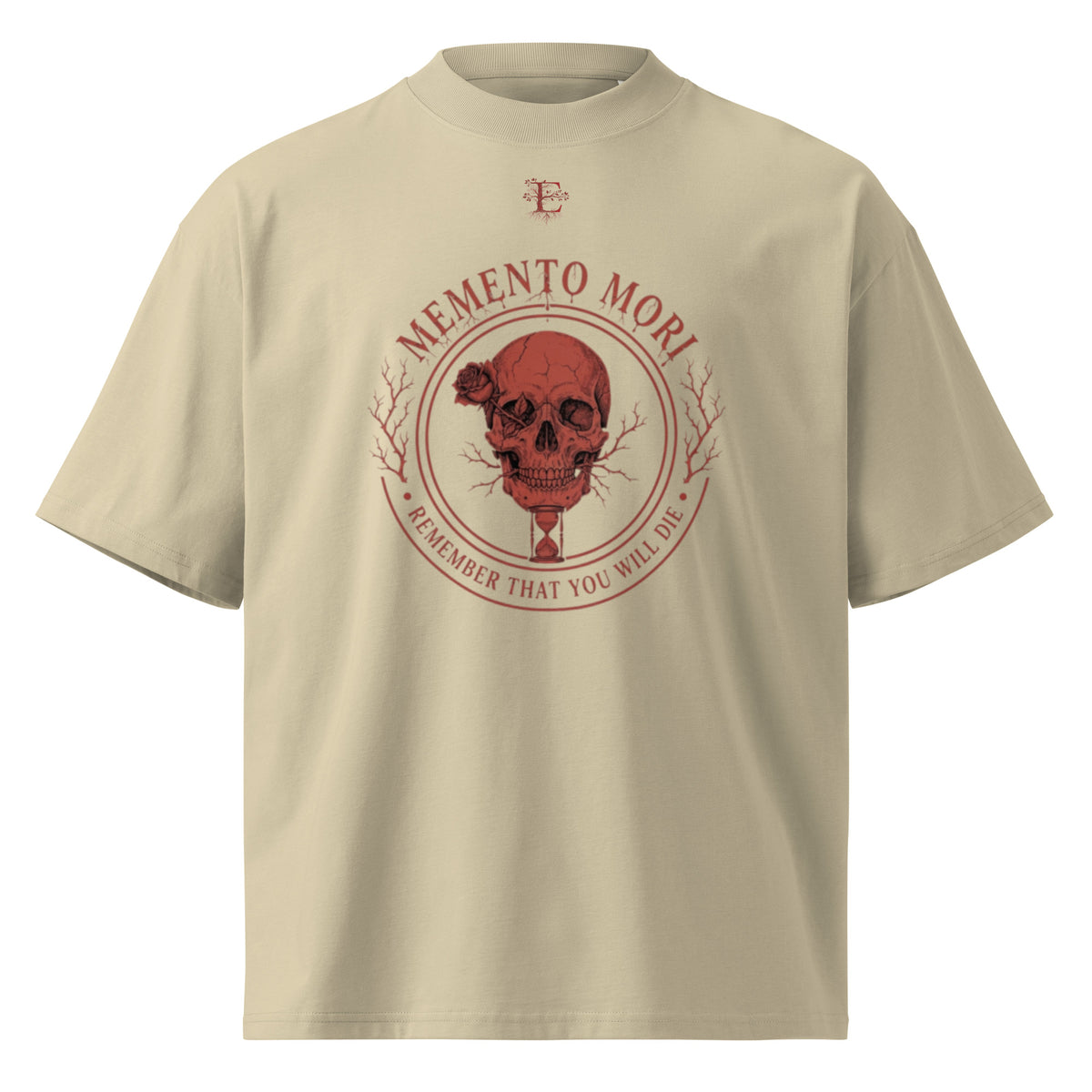 Seneca Memento Mori oversized t-shirt — Earthwear Studio, view 1