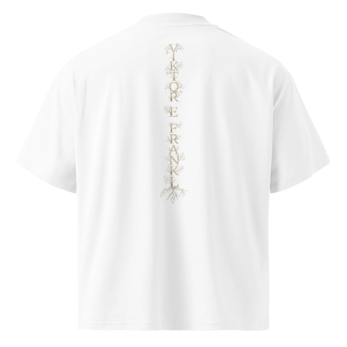 Viktor Frankl Man's Search for Meaning oversized organic t-shirt — Earthwear Studio, view 7