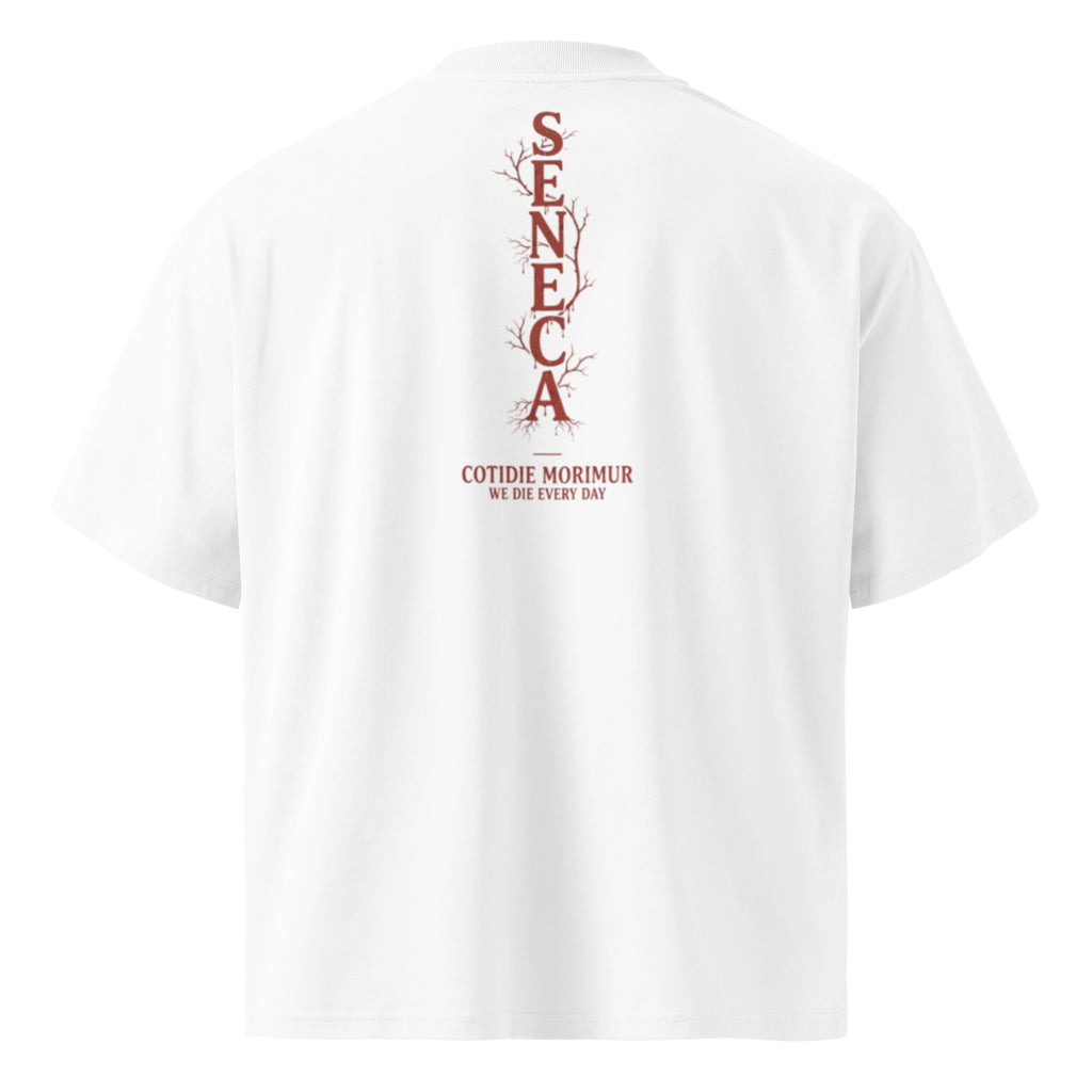 Seneca Memento Mori oversized t-shirt — Earthwear Studio, view 10