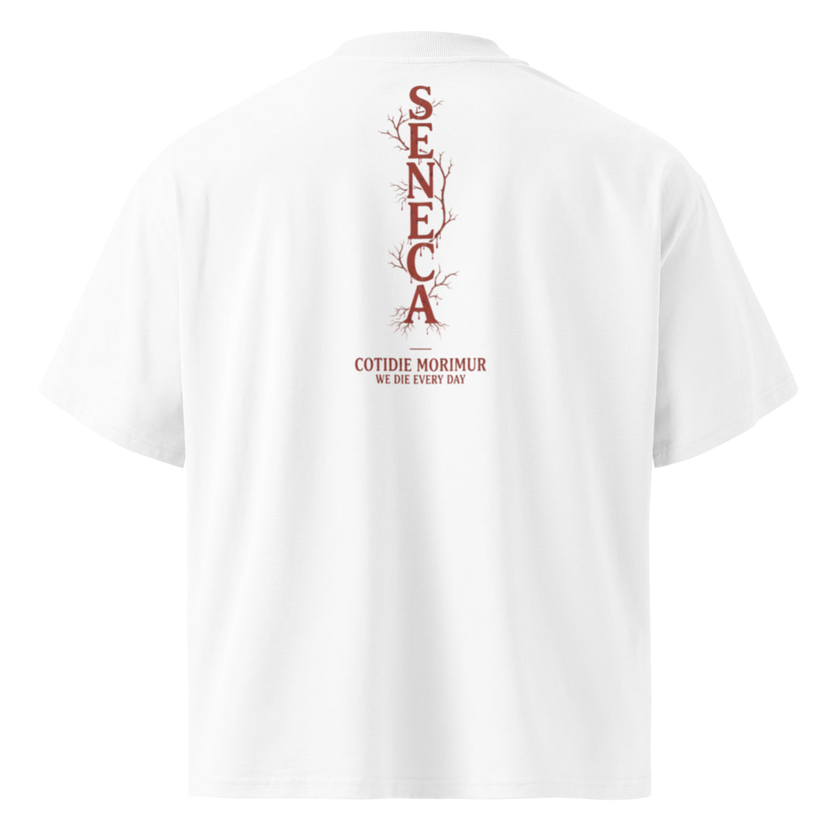 Seneca Memento Mori oversized t-shirt — Earthwear Studio, view 10