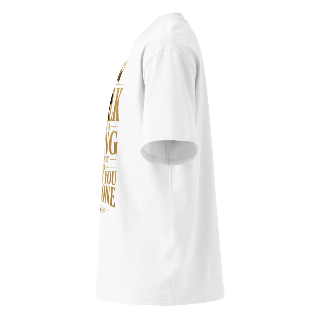 Machiavelli Walk Like a King oversized t-shirt — Earthwear Studio, view 12