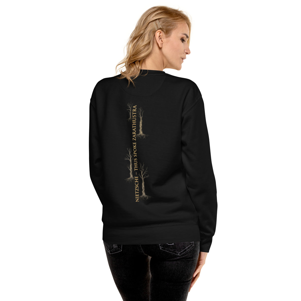 Nietzsche Thus Spoke Zarathustra premium sweatshirt — Earthwear Studio, view 7