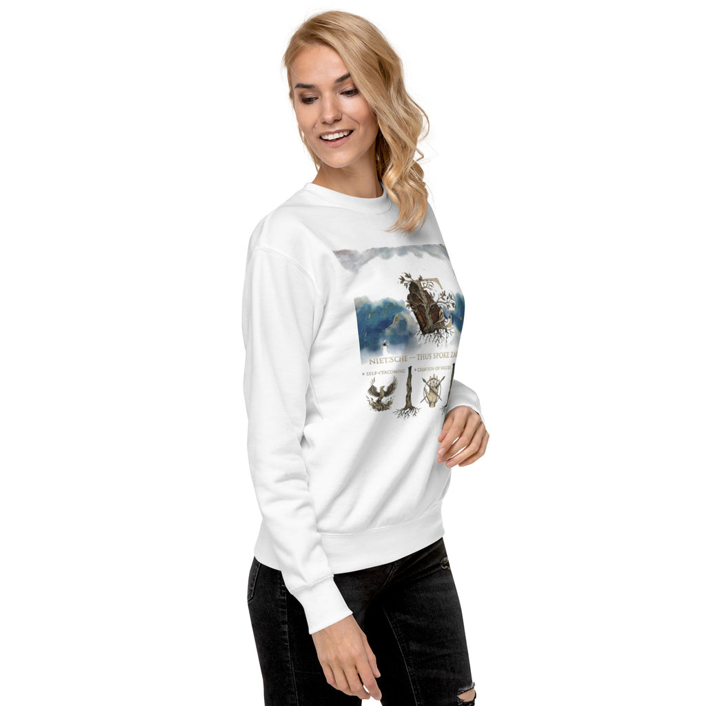 Nietzsche Thus Spoke Zarathustra premium sweatshirt — Earthwear Studio, view 11