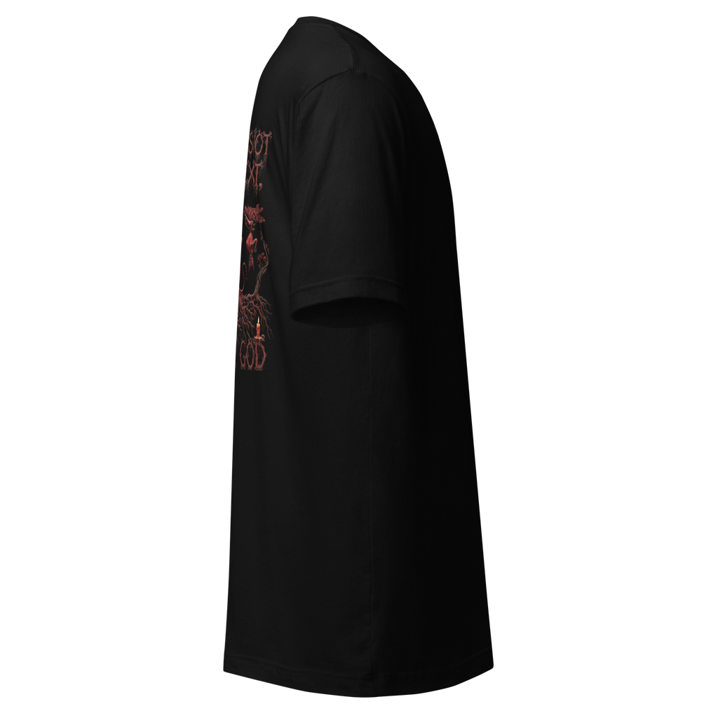 Dostoevsky Demons 'If God does not exist, then I am God' eco t-shirt — Earthwear Studio, view 9