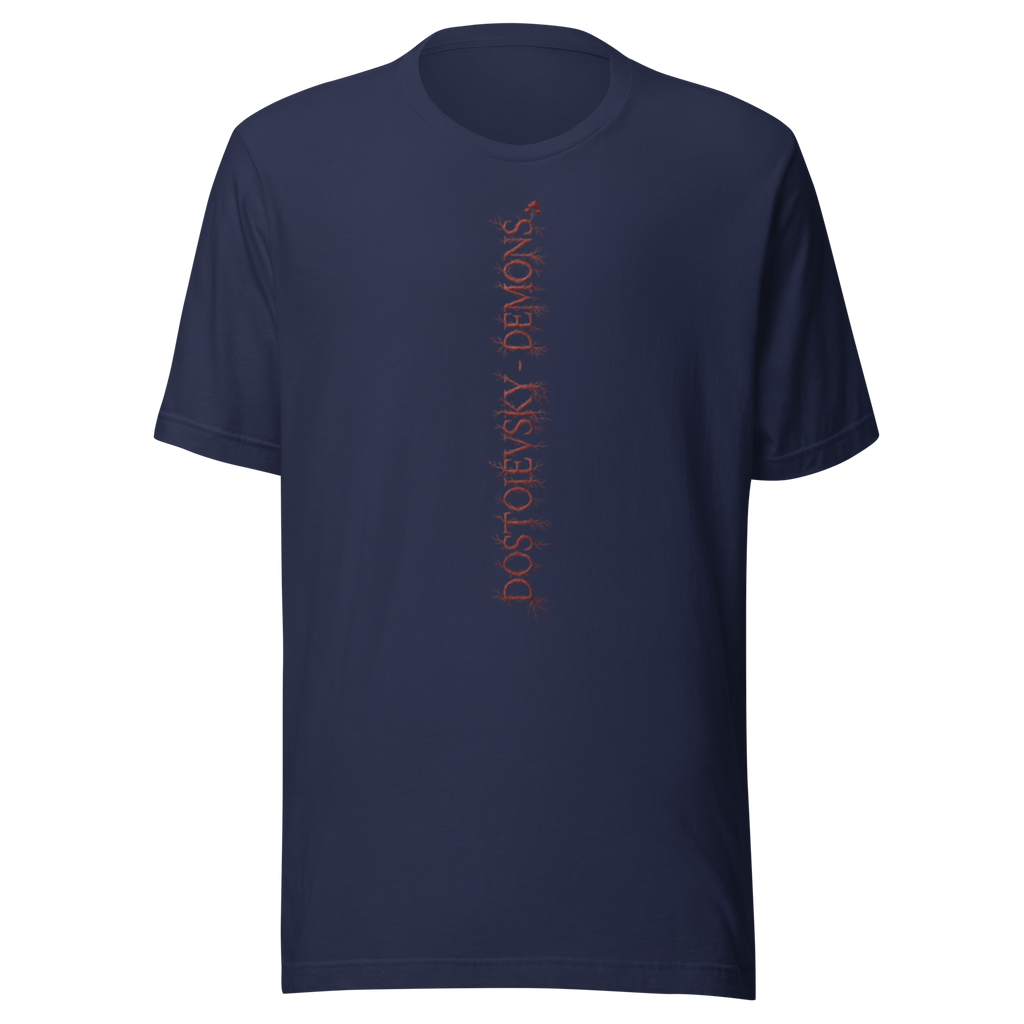 Dostoevsky Demons eco t-shirt, front view