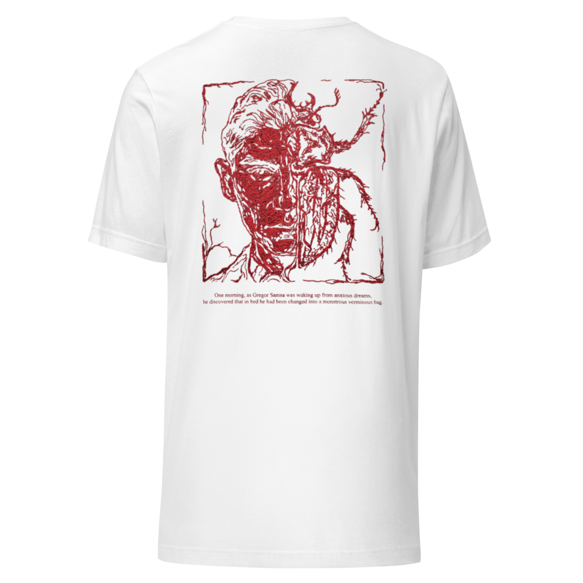 Kafka The Metamorphosis quote unisex t-shirt — Earthwear Studio, view 3