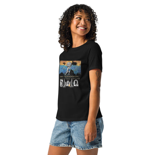 Albert Camus Myth of Sisyphus women's relaxed t-shirt — Earthwear Studio, view 2